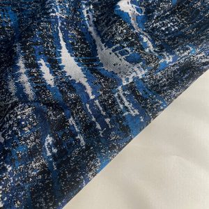 Brocado Tons de Azul