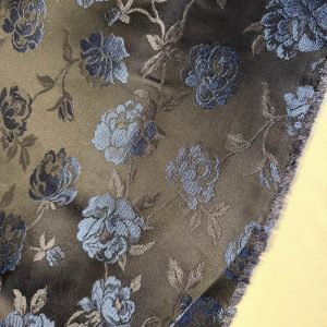 Brocado Flores Azuis