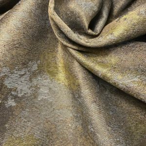 Brocado Verde e Dourado