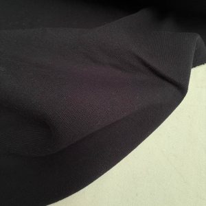 Malha com Carda Orgânica Preto