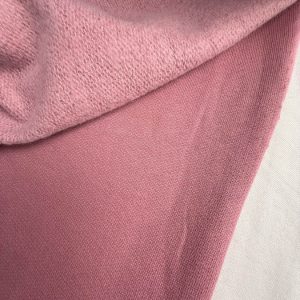 Malha com Carda Orgânica Rosa Claro