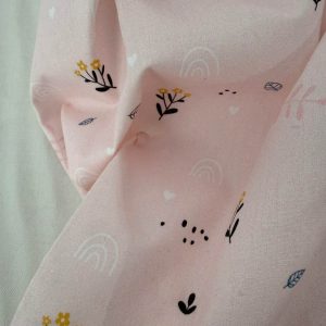 Popeline Flores Amarelas