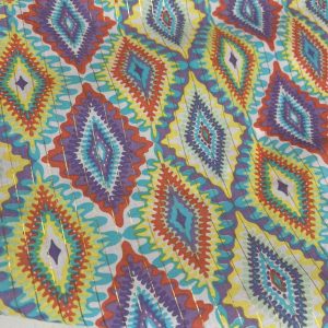 Tecido Voile Lurex - Amarelo