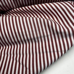 Tecido Camiseiro Riscas - Bordeaux