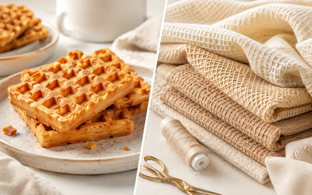 Waffle: bolacha ou tecido?
